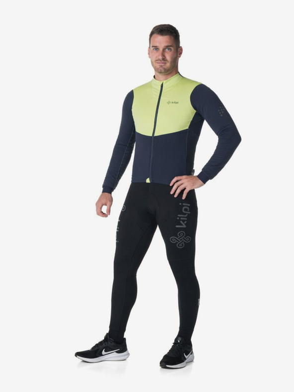 Kilpi Zeleno-modrý pánsky cyklistický dres Kilpi Moveto