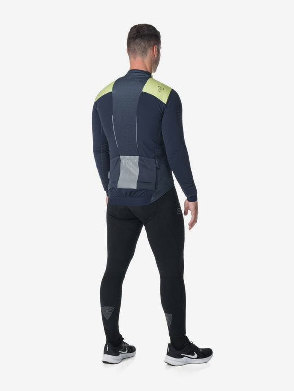 Kilpi Zeleno-modrý pánsky cyklistický dres Kilpi Moveto