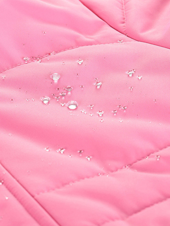 ALPINE PRO Ružová dievčenská bunda s membránou PTX Alpine Pro Werdo