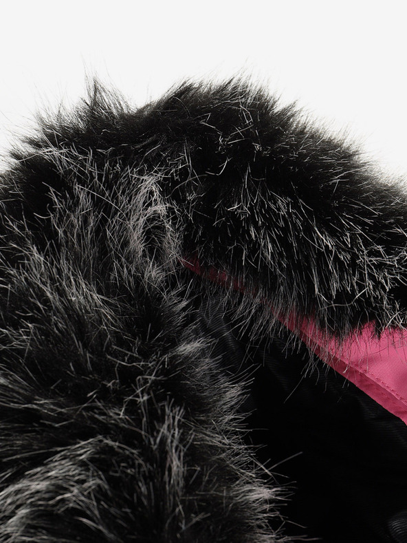 ALPINE PRO Ružová dievčenská bunda s membránou PTX Alpine Pro Werdo