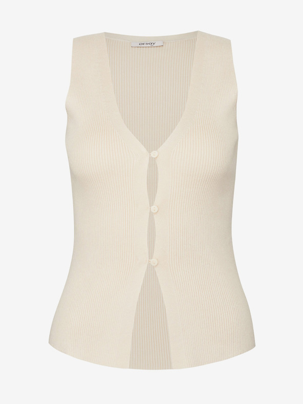 Orsay Béžová dámska vesta ORSAY