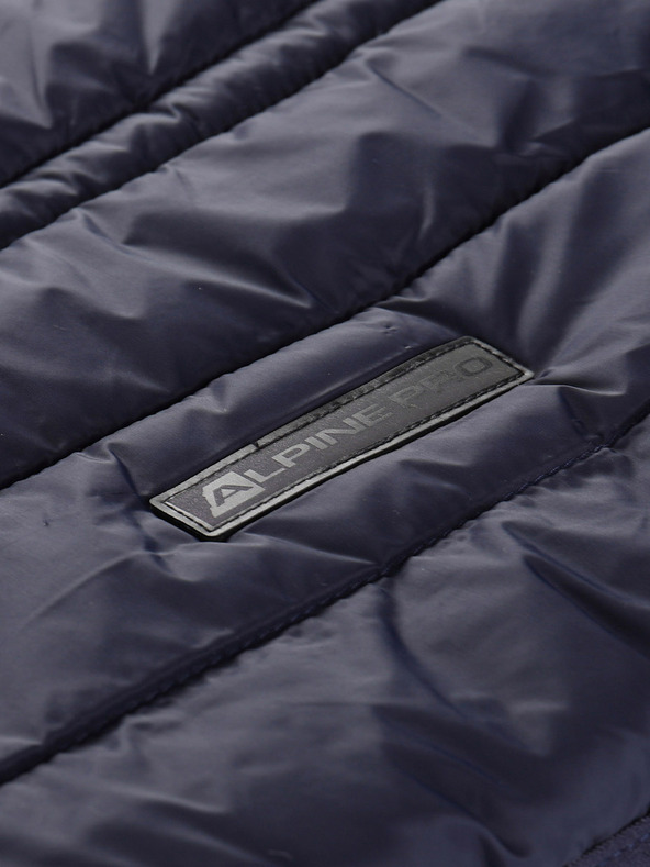 ALPINE PRO Detská obojstranná bunda hi-therm ALPINE PRO DOUWO modrá