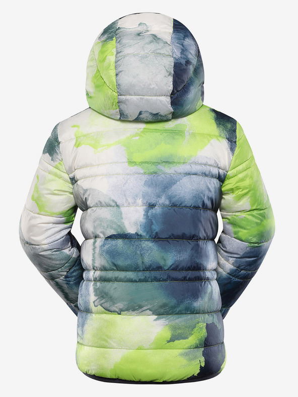 ALPINE PRO Detská obojstranná bunda hi-therm ALPINE PRO DOUWO modrá