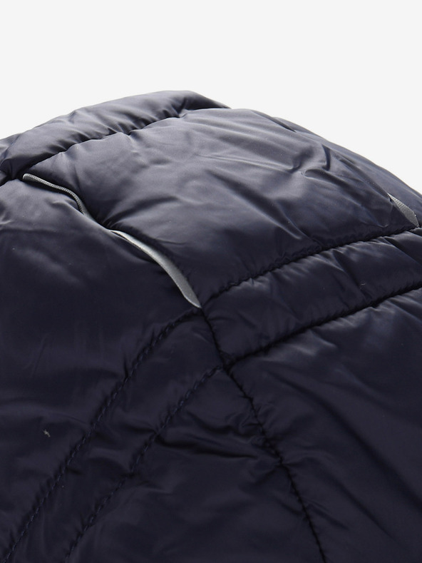 ALPINE PRO Detská obojstranná bunda hi-therm ALPINE PRO DOUWO modrá