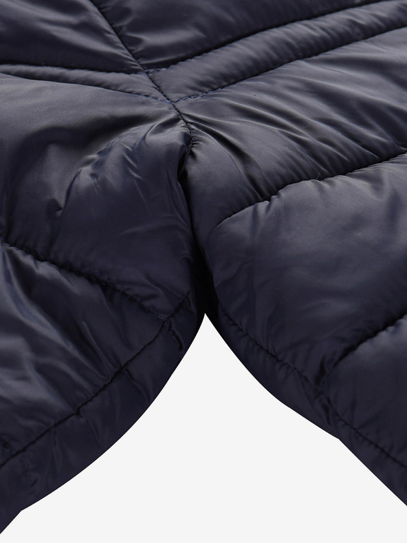 ALPINE PRO Detská obojstranná bunda hi-therm ALPINE PRO DOUWO modrá