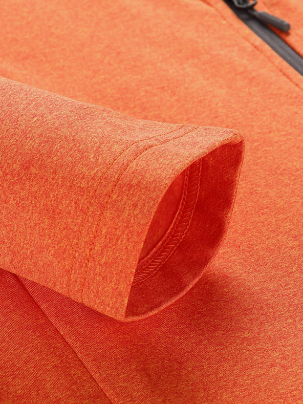 ALPINE PRO Oranžová pánska rýchloschnúca mikina Alpine Pro GOLL