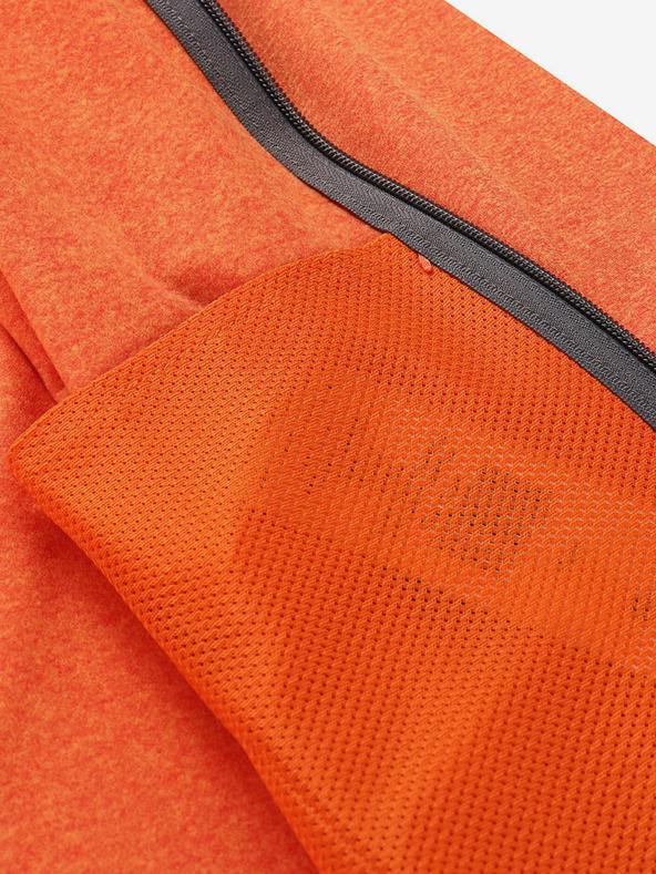 ALPINE PRO Oranžová pánska rýchloschnúca mikina Alpine Pro GOLL