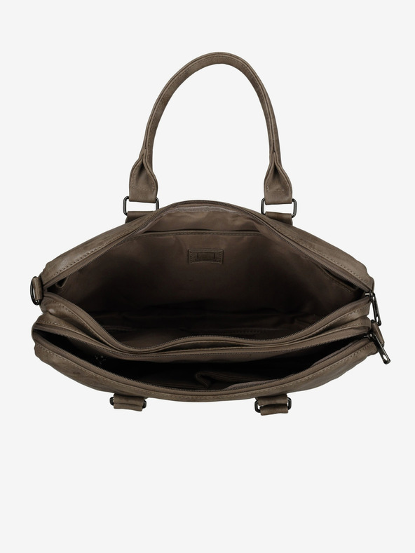 Enrico Benetti Enrico Benetti Rotterdam 15" taška na notebook Medium Taupe
