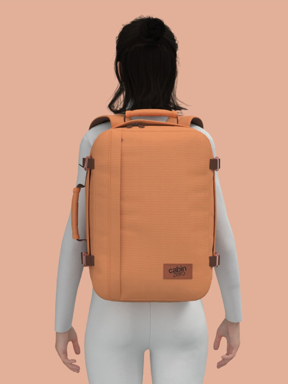 CabinZero Hnedý batoh CabinZero Classic 36L Gobi sands