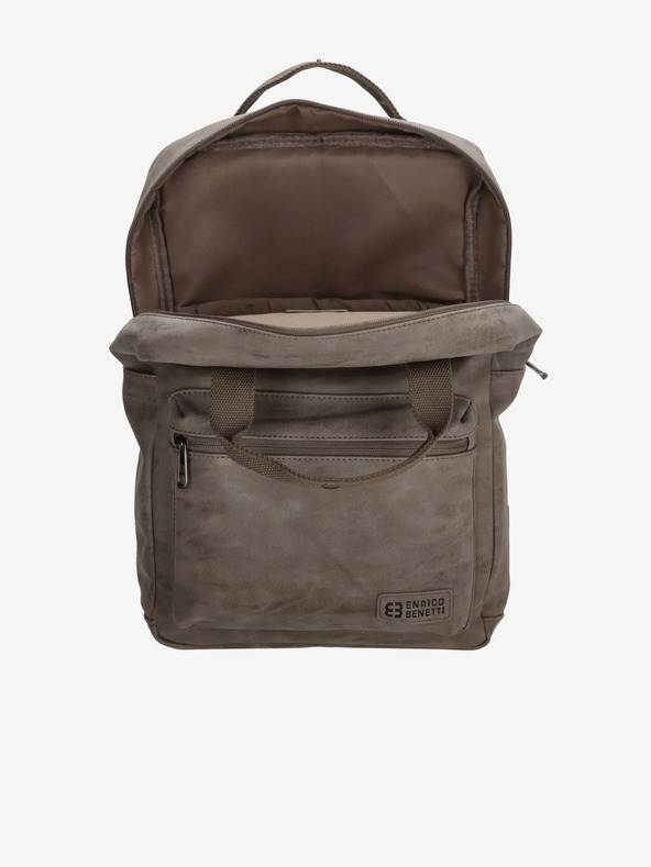 Enrico Benetti Enrico Benetti Rotterdam 13" batoh na notebook Medium Taupe
