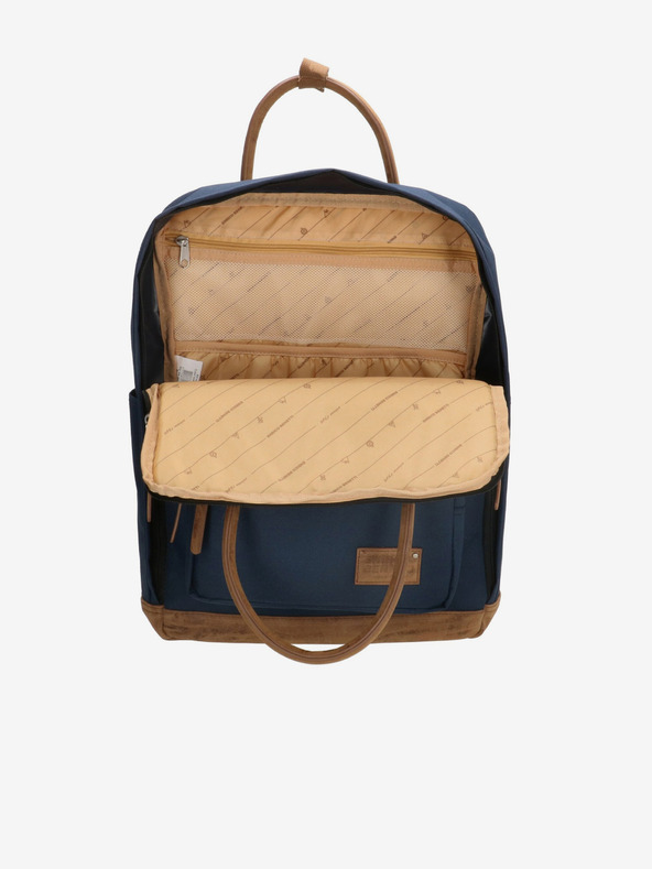 Enrico Benetti Batoh Enrico Benetti Santiago 17" batoh na notebook 19 l Modrá