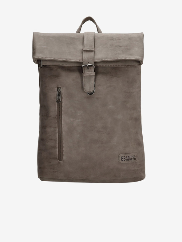 Enrico Benetti Batoh Enrico Benetti Rotterdam 15" Batoh na notebook 15 l Medium Taupe