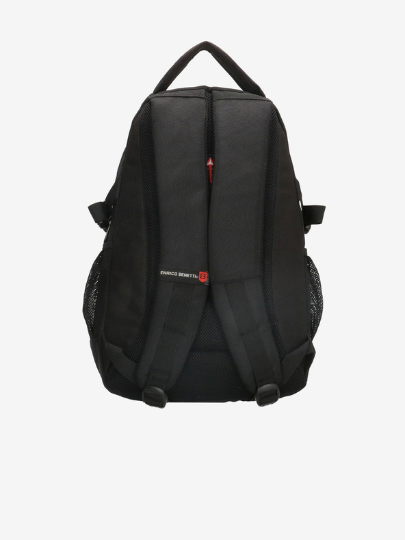 Enrico Benetti Cornell 15" Notebook Black Batoh