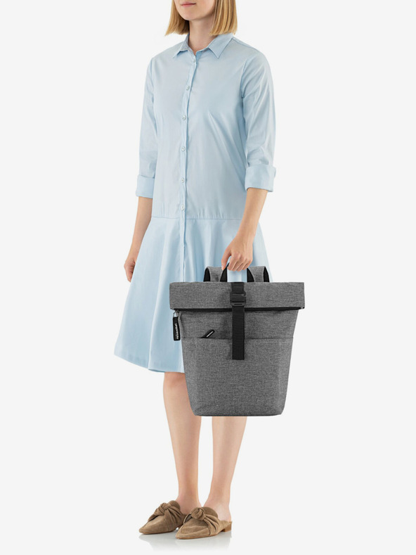 Reisenthel Reisenthel Rolltop batoh Twist Silver