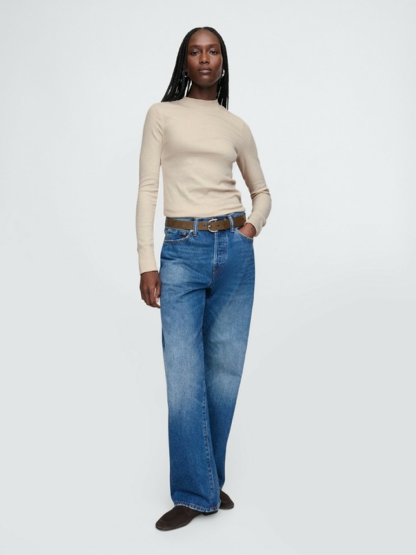 GAP Rebrované úpletové tričko GAP