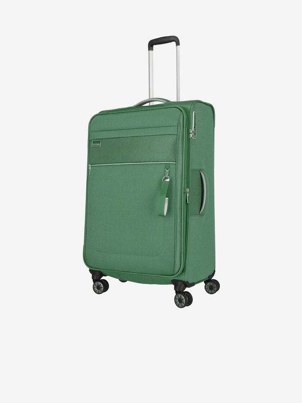 Travelite Zelený cestovný kufor Travelite Miigo 4w L