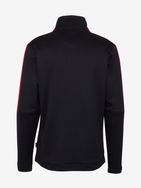 Sam 73 Čierna pánska mikina na zips SAM 73 Lucas