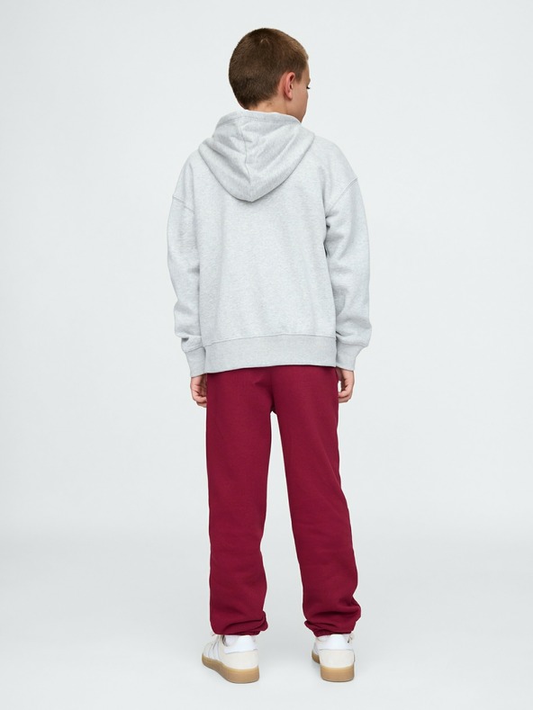GAP Detské tepláky fleece logo army GAP