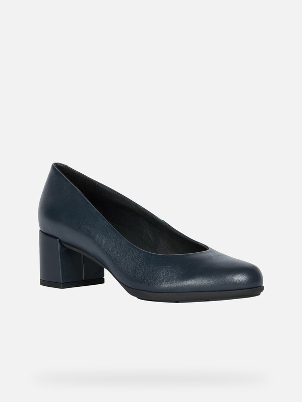 Geox Tmavomodré dámske lodičky  Geox New Annya Mid