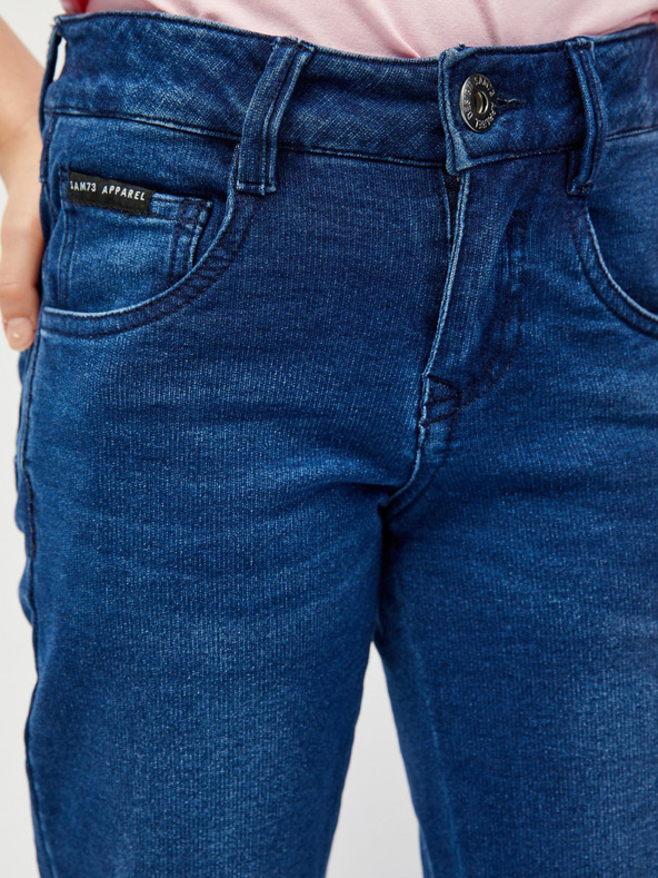 Sam 73 Modré dievčenské džínsy SAM73 Valentine