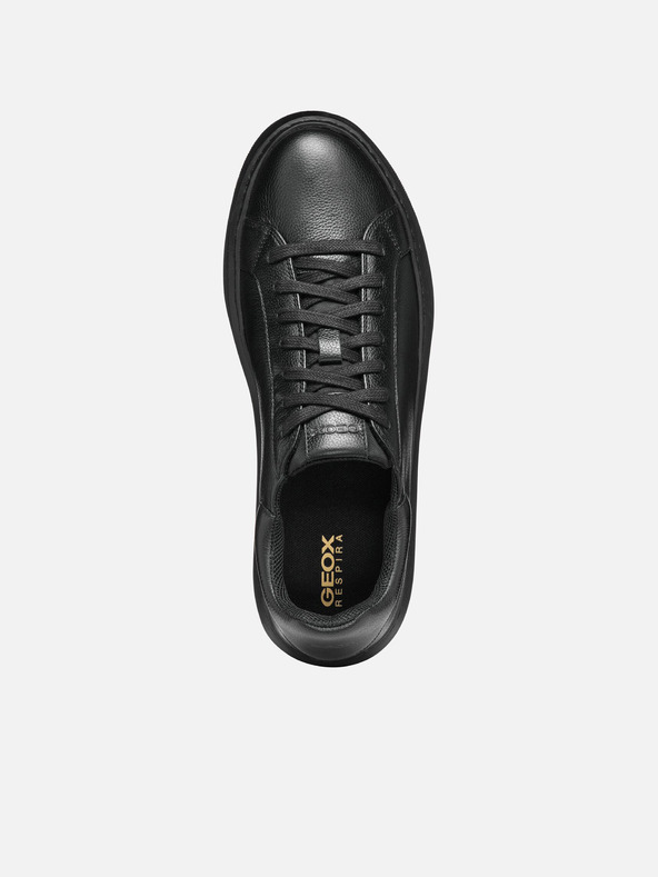 Geox Čierne pánske tenisky Geox Deiven