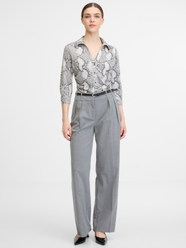 Orsay Čierno-biela dámska blúzka ORSAY