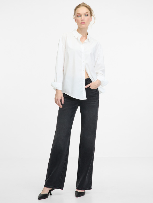 Orsay Biela dámska košeľa ORSAY