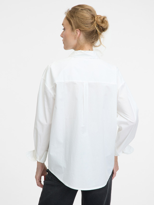 Orsay Biela dámska košeľa ORSAY