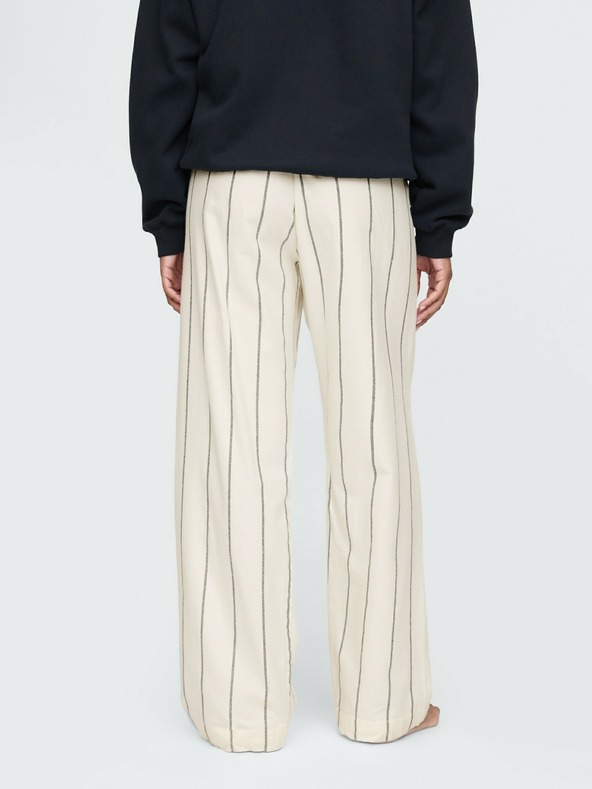 GAP Pyžamové flanelové nohavice Unisex GAP