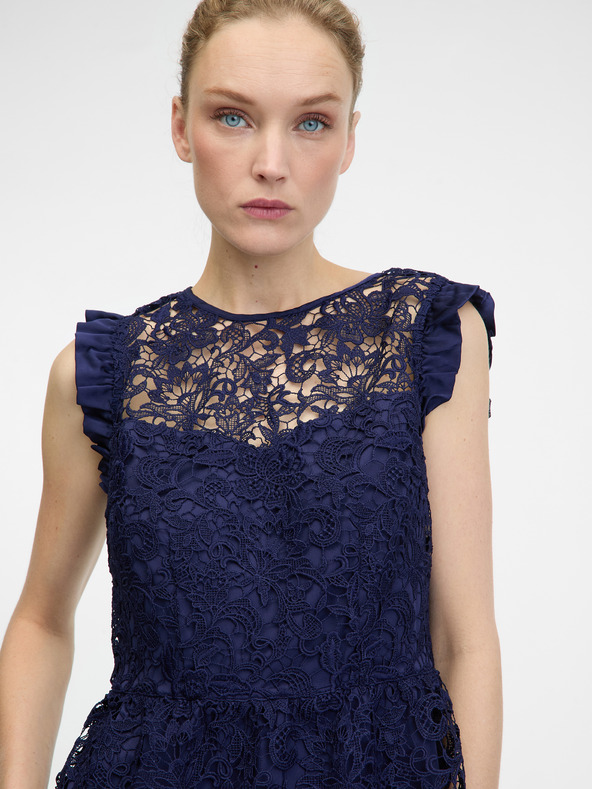 Orsay Tmavomodrá dámska blúzka ORSAY