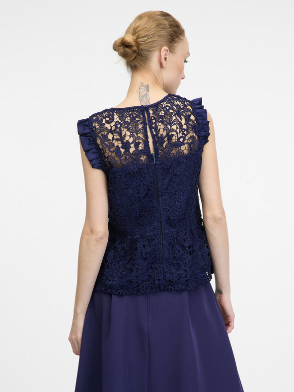 Orsay Tmavomodrá dámska blúzka ORSAY