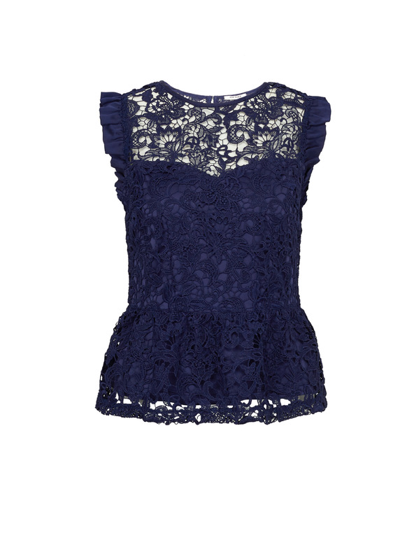 Orsay Tmavomodrá dámska blúzka ORSAY