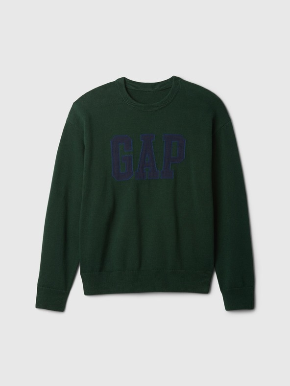 GAP Detský sveter s logom GAP