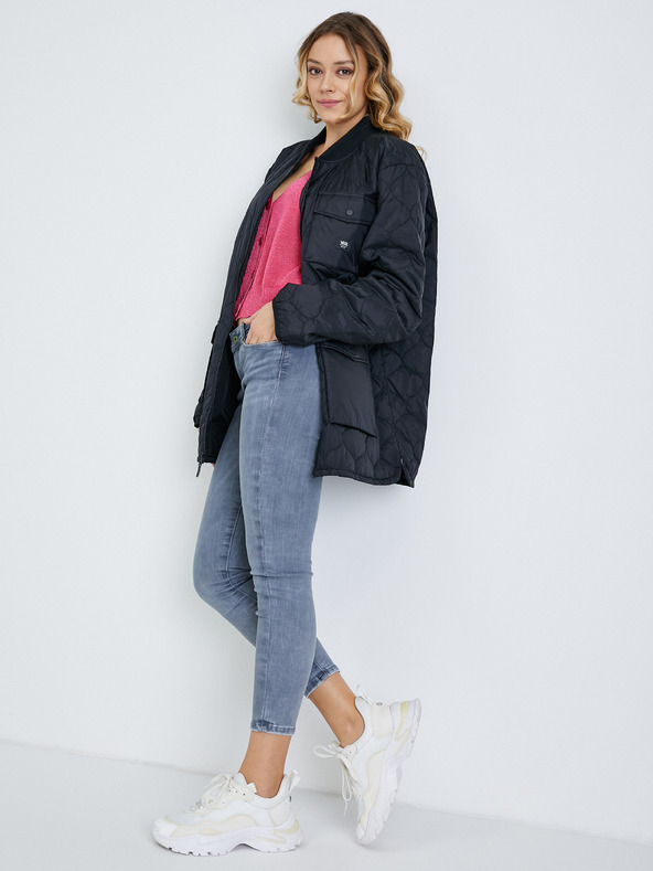 Pepe Jeans Svetlošedé dámske skinny fit džínsy Pepe Jeans Lola