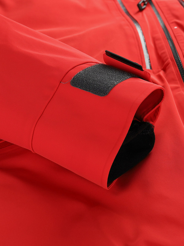 ALPINE PRO Pánska lyžiarska bunda s membránou ptx ALPINE PRO REAS olympic red