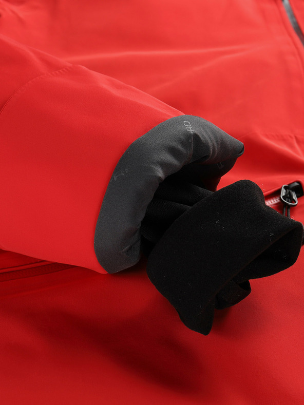 ALPINE PRO Pánska lyžiarska bunda s membránou ptx ALPINE PRO REAS olympic red