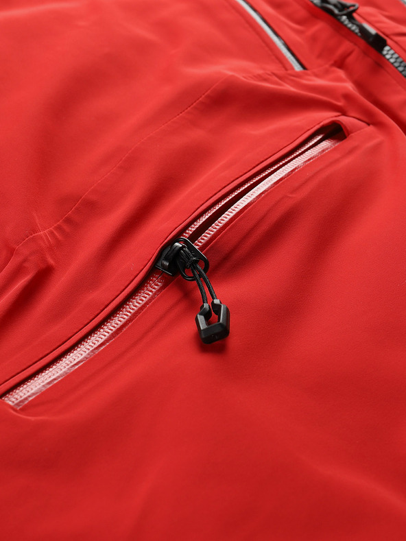 ALPINE PRO Pánska lyžiarska bunda s membránou ptx ALPINE PRO REAS olympic red