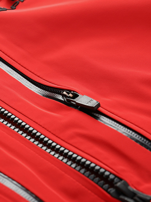 ALPINE PRO Pánska lyžiarska bunda s membránou ptx ALPINE PRO REAS olympic red