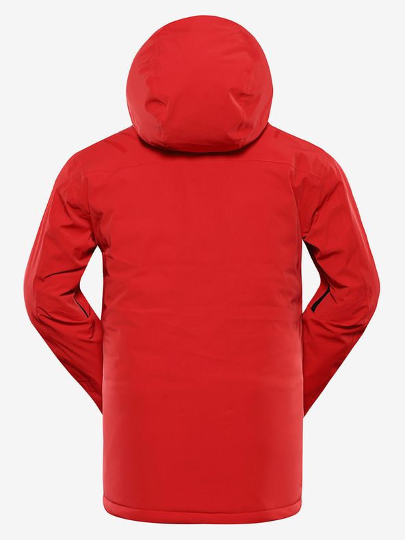 ALPINE PRO Pánska lyžiarska bunda s membránou ptx ALPINE PRO REAS olympic red