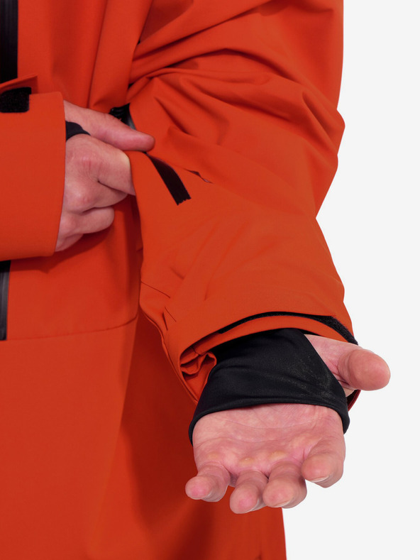 Horsefeathers Trojvrstvová bunda Terra - červená hlina Horsefeathers