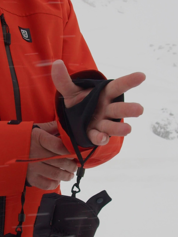 Horsefeathers Trojvrstvová bunda Terra - červená hlina Horsefeathers