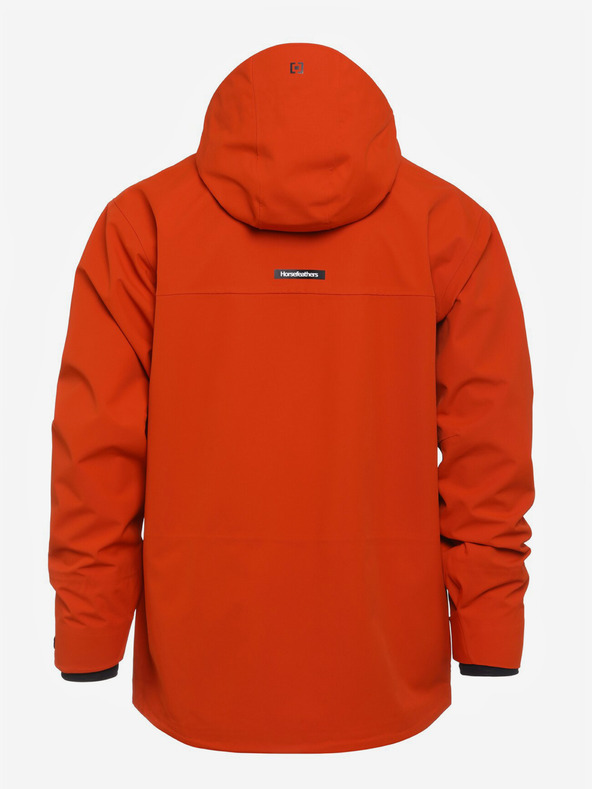 Horsefeathers Trojvrstvová bunda Terra - červená hlina Horsefeathers