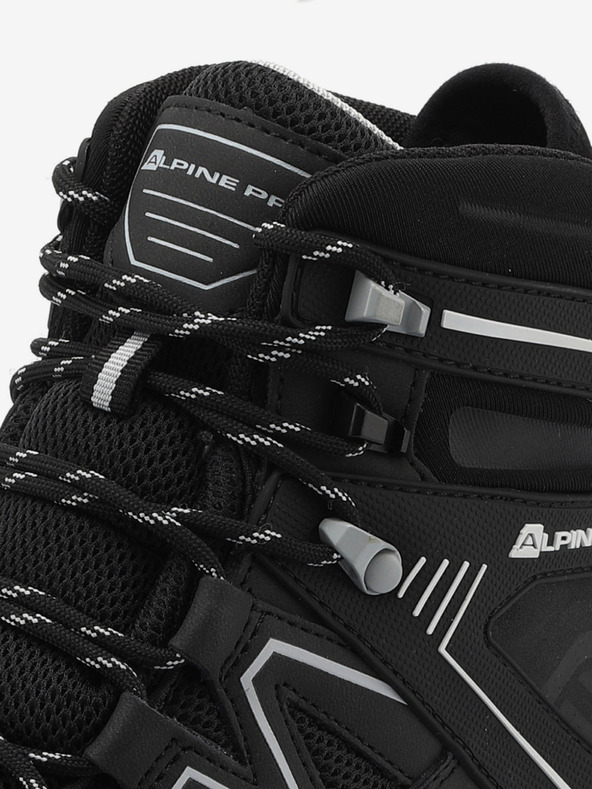 ALPINE PRO Outdoorová obuv s funkčnou membránou ALPINE PRO GUDERE čierna