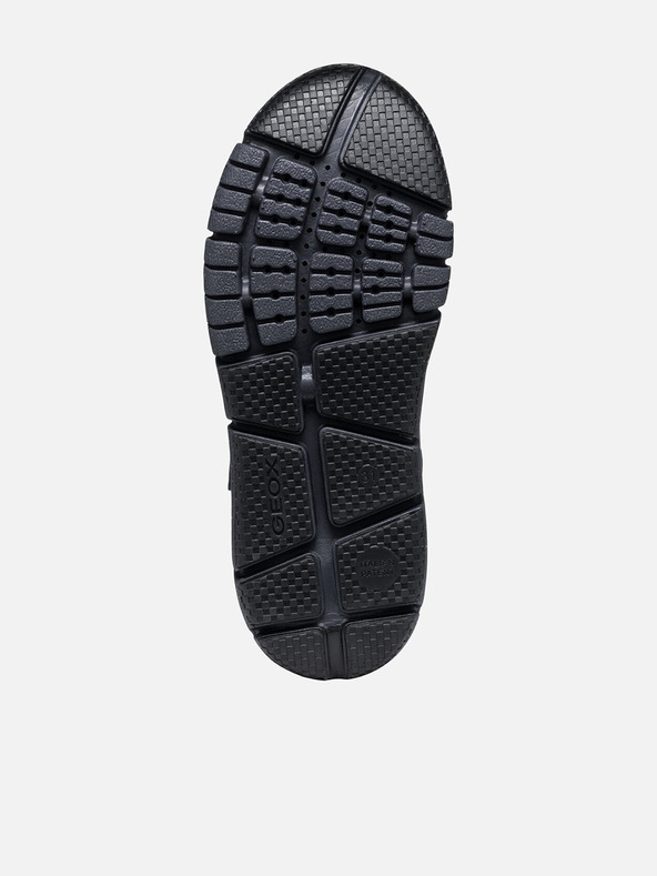 Geox Čierne chlapčenské členkové topánky Geox Flexyper B Abx