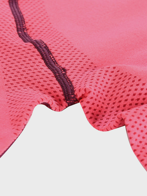 ALPINE PRO Ružové dievčenské funkčné prádlo - tričko Alpine Pro Seamo