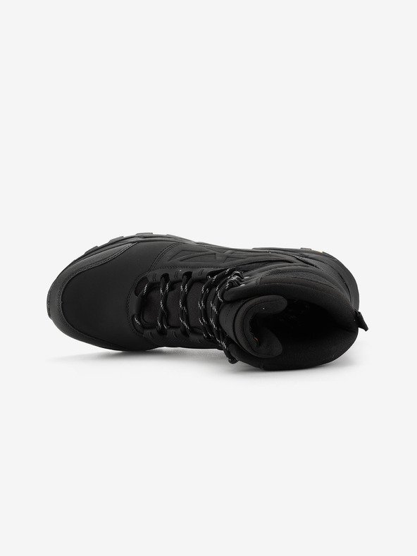 ALPINE PRO Pánske zimné topánky s giga boom a membránou ptx ALPINE PRO NERBE čierne