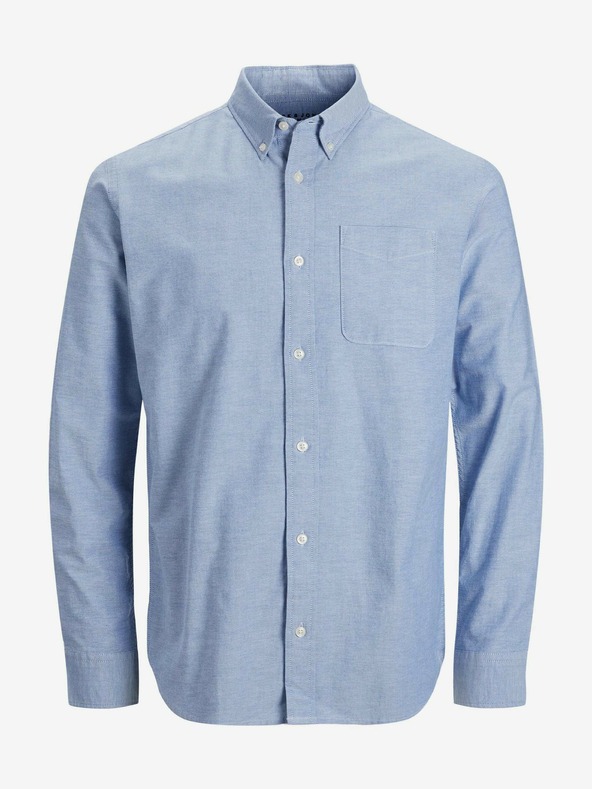 Jack & Jones Modrá košeľa Jack & Jones Blubrook