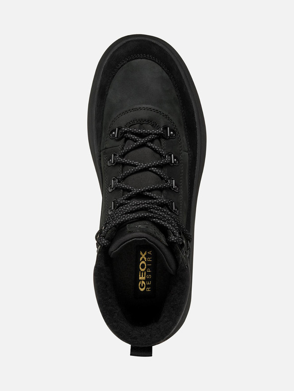 Geox Čierne pánske členkové tenisky Geox Granito + Grip B A