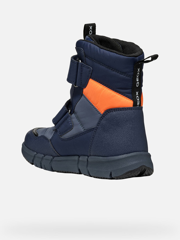 Geox Modré chlapčenské členkové topánky Geox Flexyper B Abx