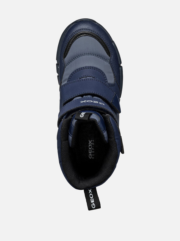 Geox Modré chlapčenské členkové topánky Geox Flexyper B Abx